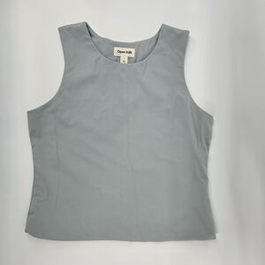 Women's Gray Sleeveless Top